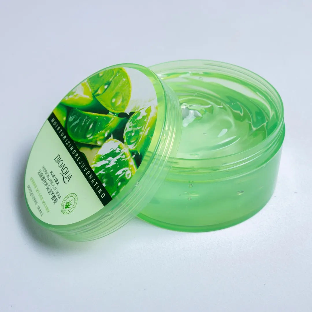 Mascarilla Gel Aloe Vera 300g - Hidratación Profunda y Piel Radiante 🌿