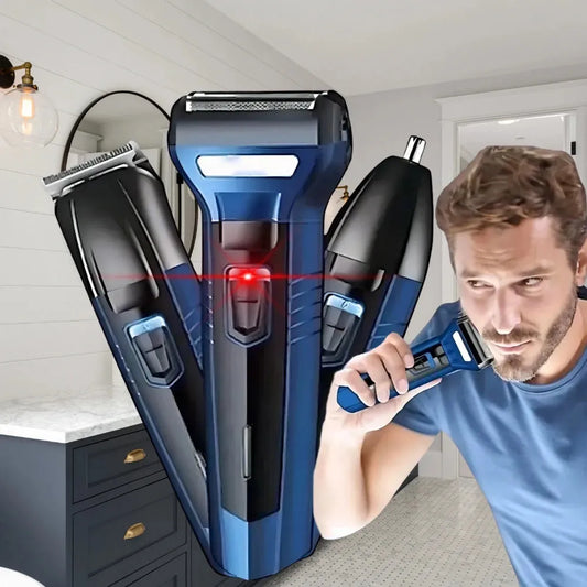 Afeitadora Eléctrica 3 en 1 - Depilación Perfecta Sin Dolor Ni Irritación ✨