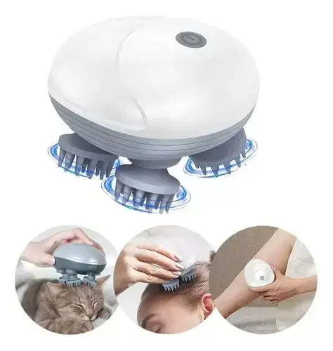 Masajeador de Cuero Cabelludo - Relax Total y Cabello Más Fuerte 🧘‍♀️